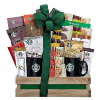 Starbucks gift coffee crate