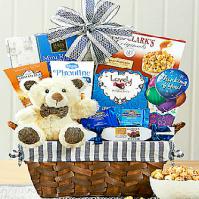 Thinking Of You Teddy Bear Hug, Gift Basket