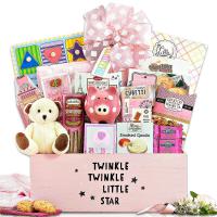 twinkle little star baby girl gift baskets
