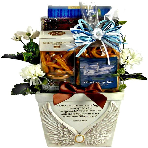 Sympathy Gift Basket, Wings of Comfort
